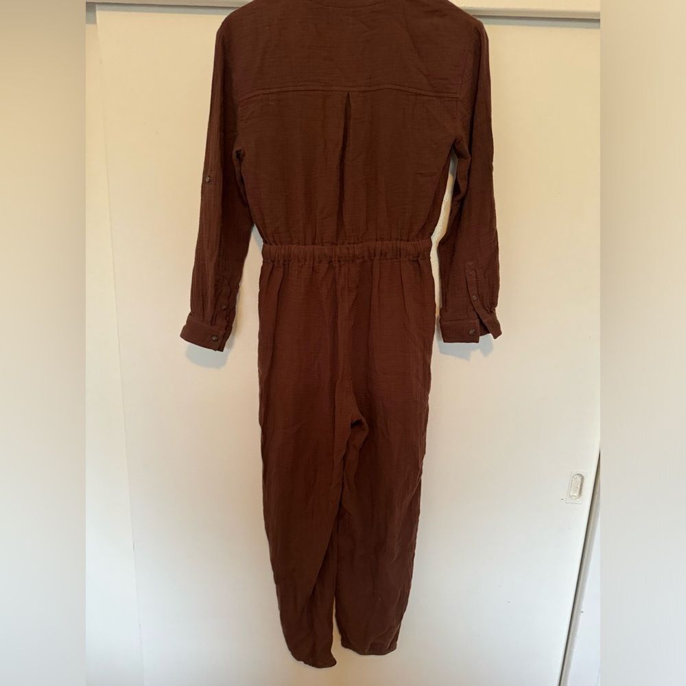Madewell Brown Utility Jumpsuit - Picture 5 of 10